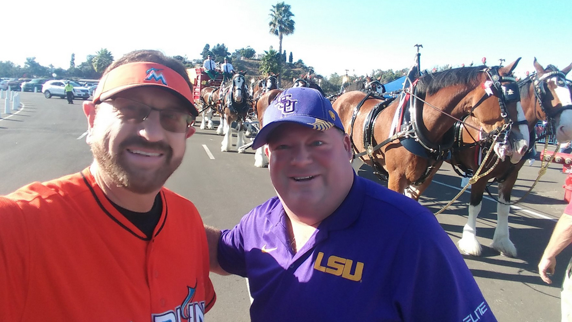 Who is LSU Guy, the man sitting with Marlins Man at World Series?