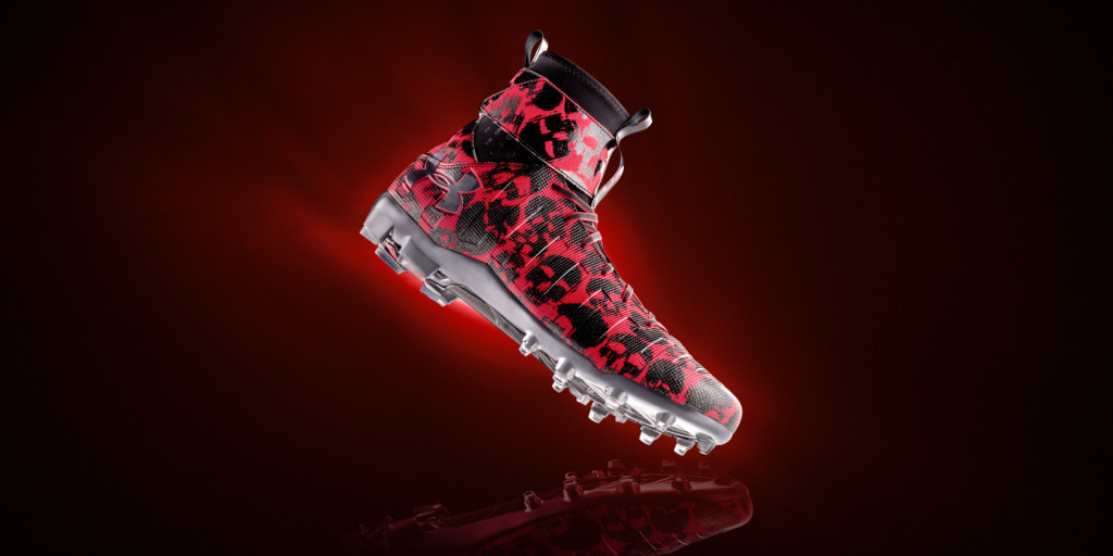 cam newton cleats red