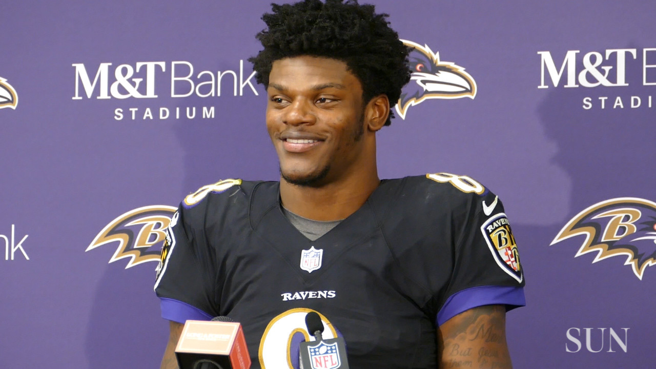 Lamar Jackson waited all week for 'go time,' then ran away with history in a Ravens win - Baltimore Sun